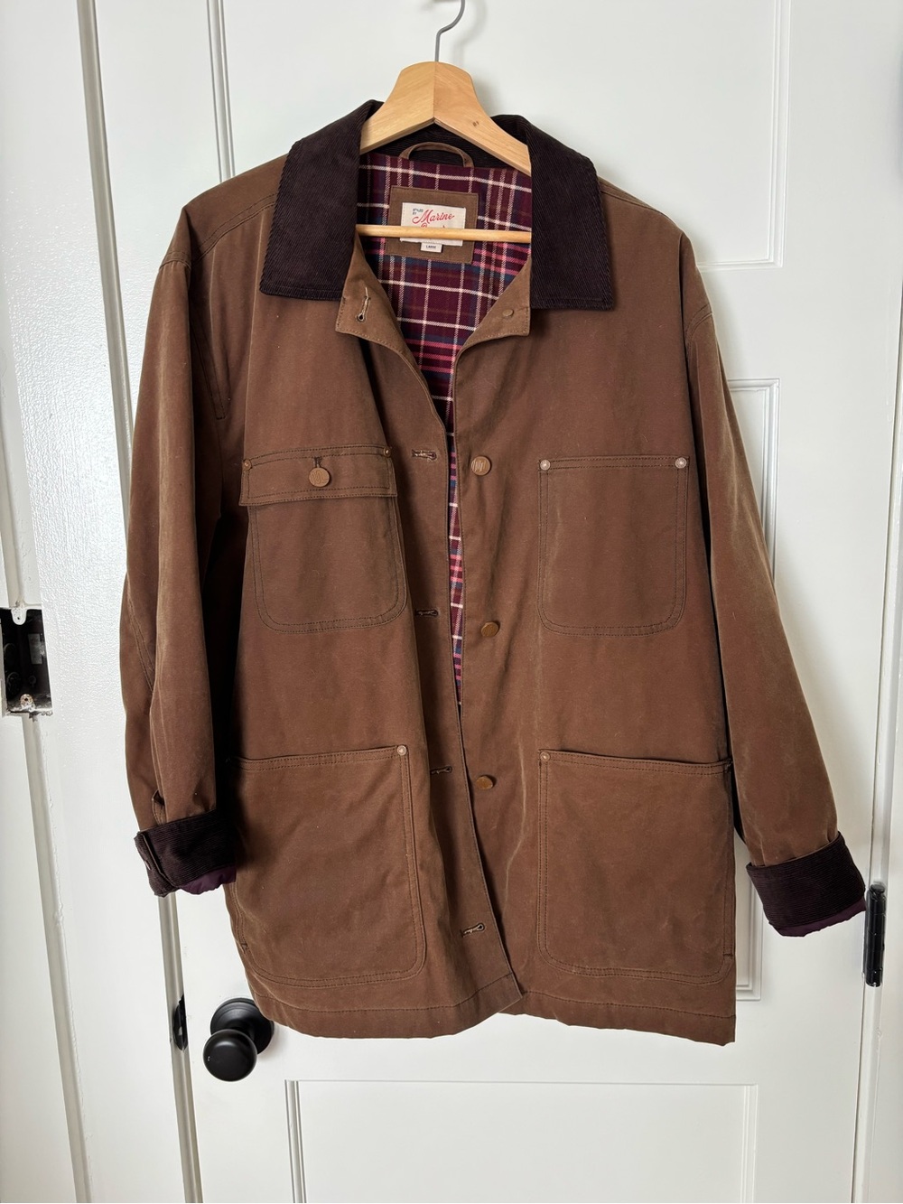 Marine Layer barn jacket lined Large - Picture 1 of 7